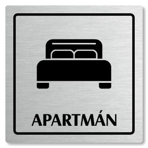 Apartmán, 118x118mm, stříbrná, Arizona